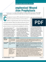 Chloramphenicol Wound Infection Prophylaxis