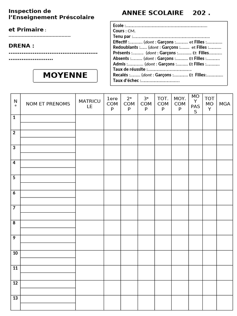 Copie de Fiche de Composition | PDF