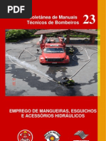 Emprego de Mangueiras, Esguichos e Acessórios Hidráulicos - MTB-23