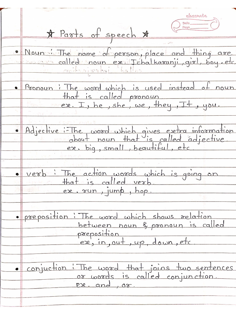 English Grammar Notes | PDF