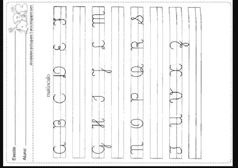 Maiuscula Cursiva | PDF
