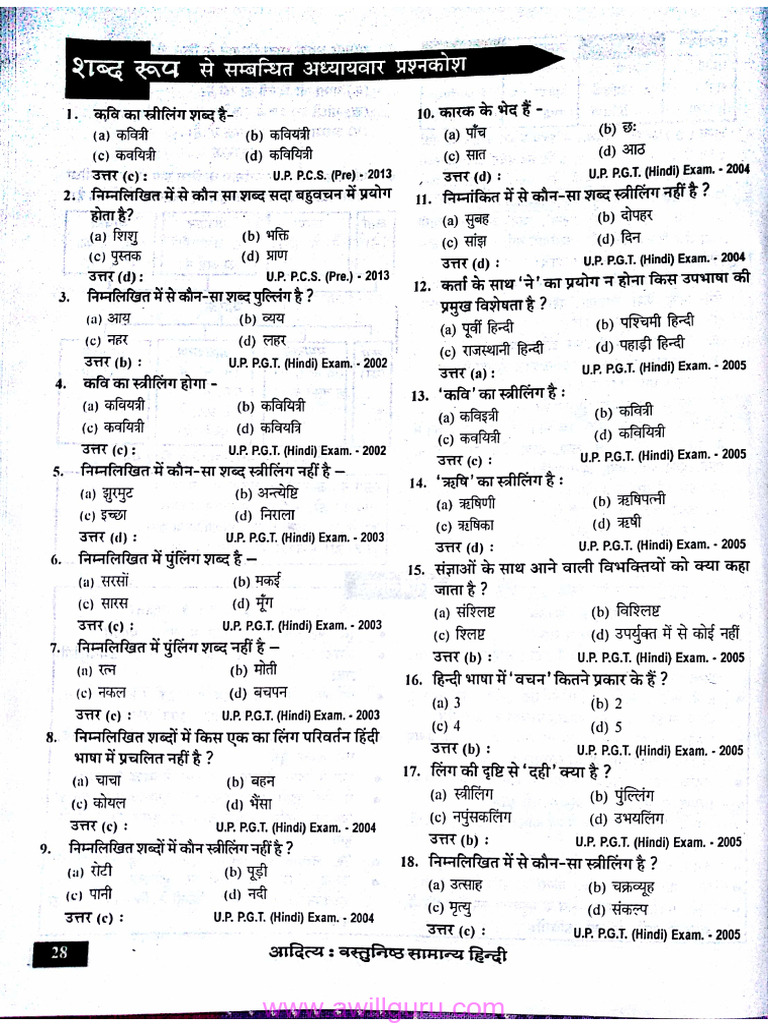 Shabd Roop | PDF