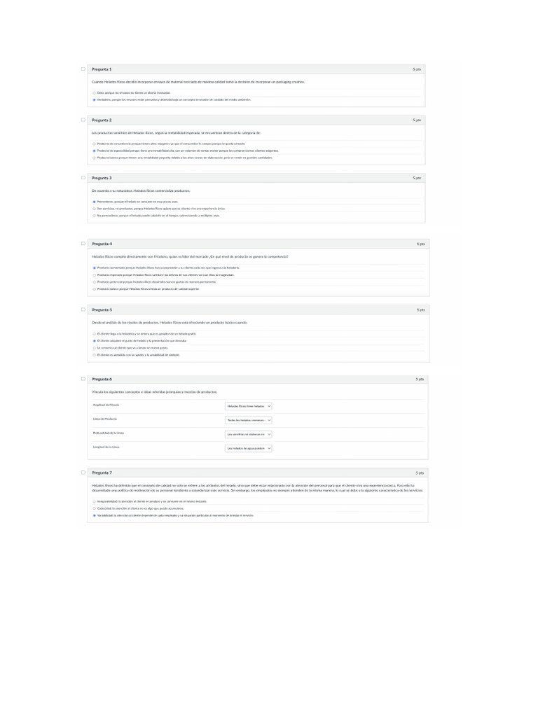 Marketing I TP3 85% | PDF