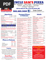 Midtown Pizza Belize City Menu | PDF | Pizza