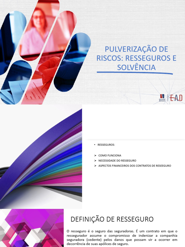 Definição de Resseguros e Solvência - Resseguro | PDF | Resseguro | Seguro