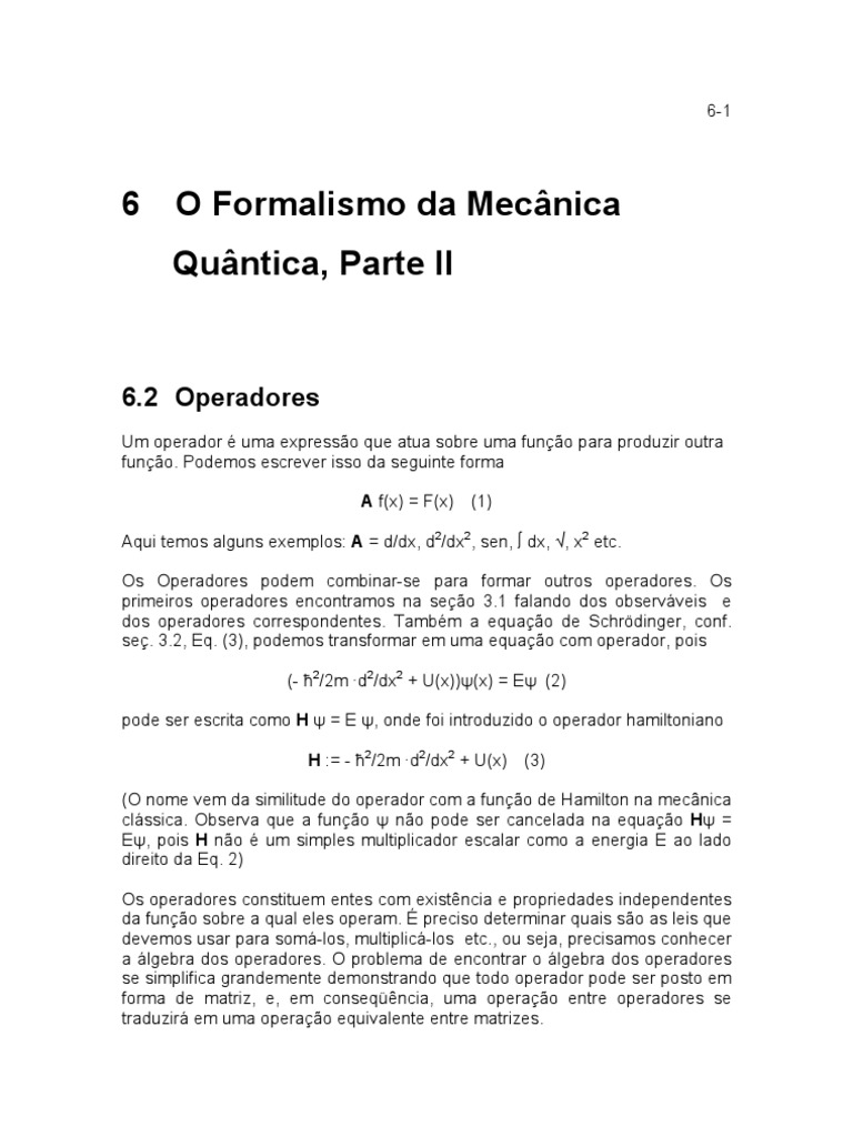 Mat Mec Quantica | PDF