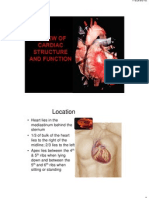 review of cardiac structure and function