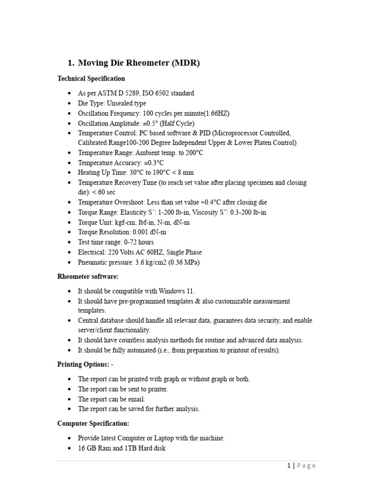 Boq - Specification - 2025 - 2025 12 03 16 32 50 | PDF | Mechanical ...
