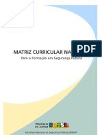 Matriz Curricular Seg Publ