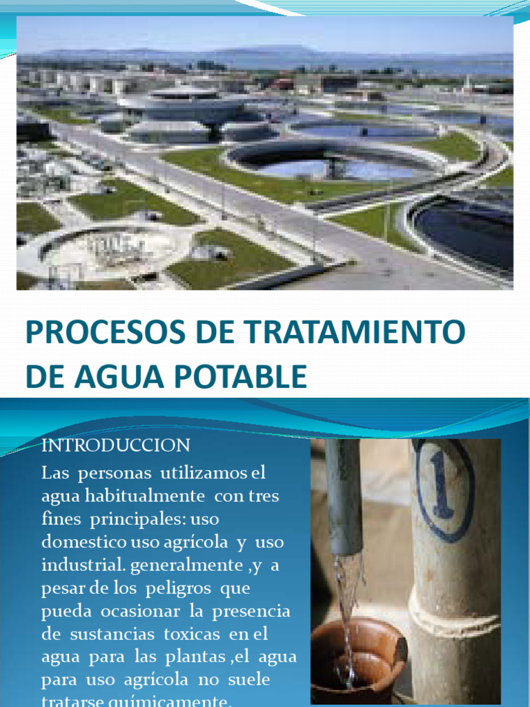 Proceso de Tratamiento para Agua Potable | PDF | Membrana | Ósmosis