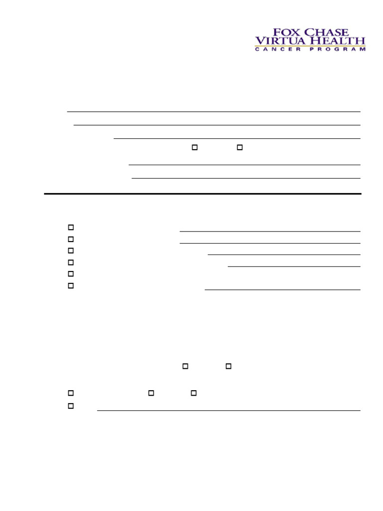 Patient Navigation Intake Form | PDF | Cancer | Medicare (United States)