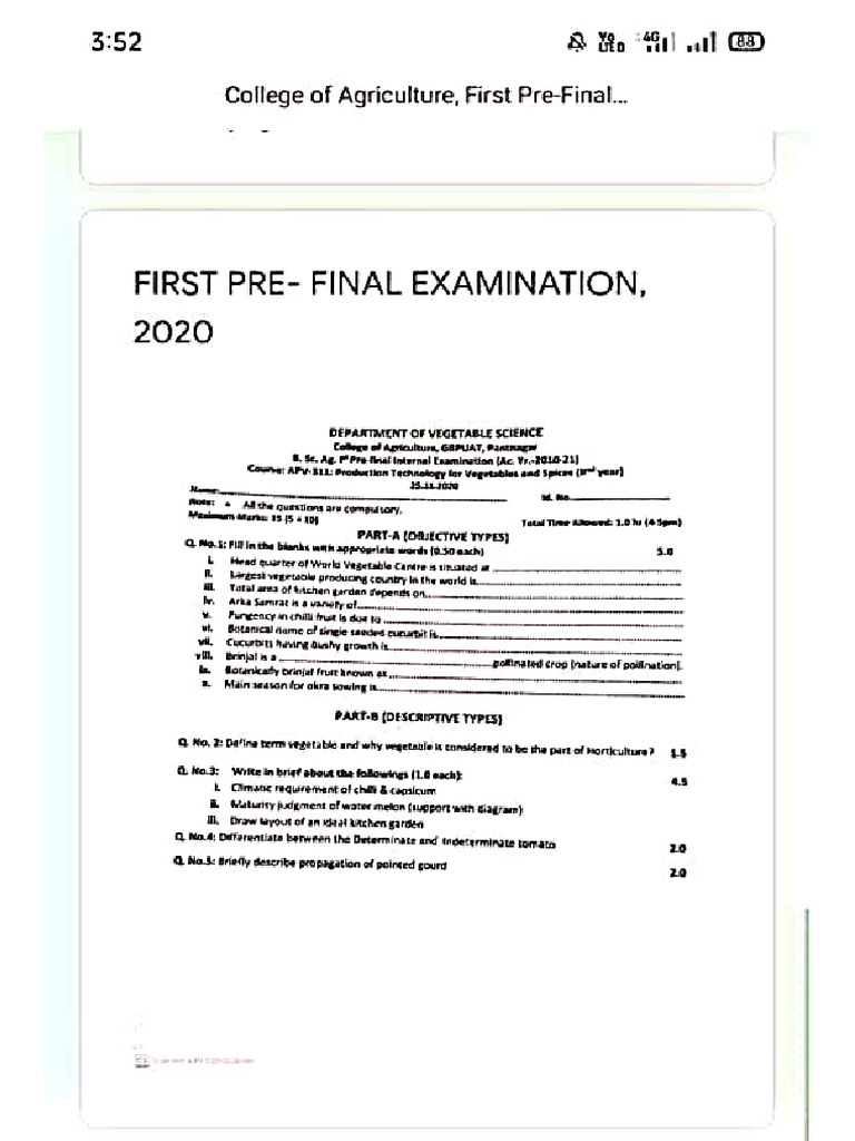 3rd Sem PYQs | PDF