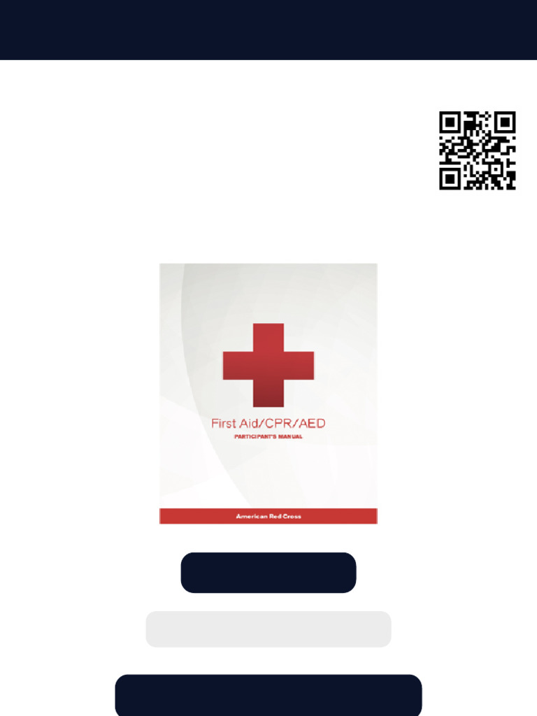 Comprehensive First Aid CPR AED Participant S Manual 2nd Edition ...