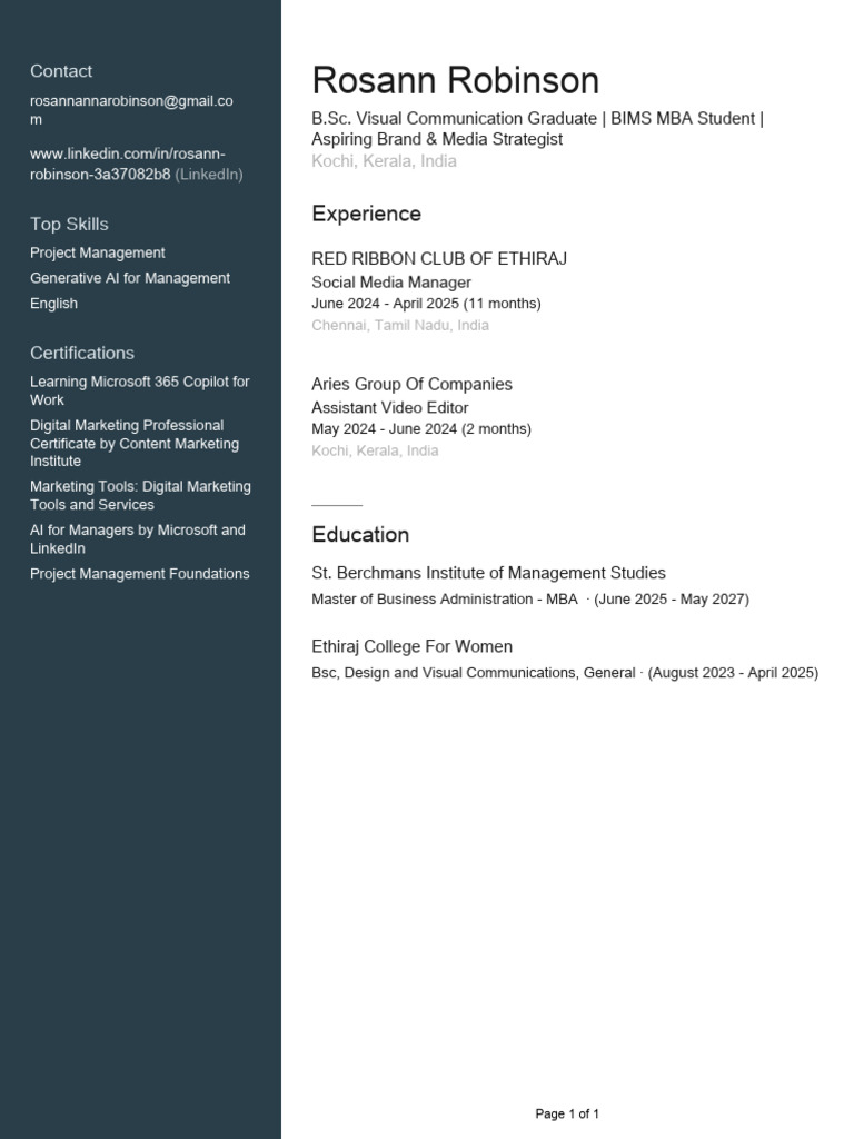 Profile | PDF