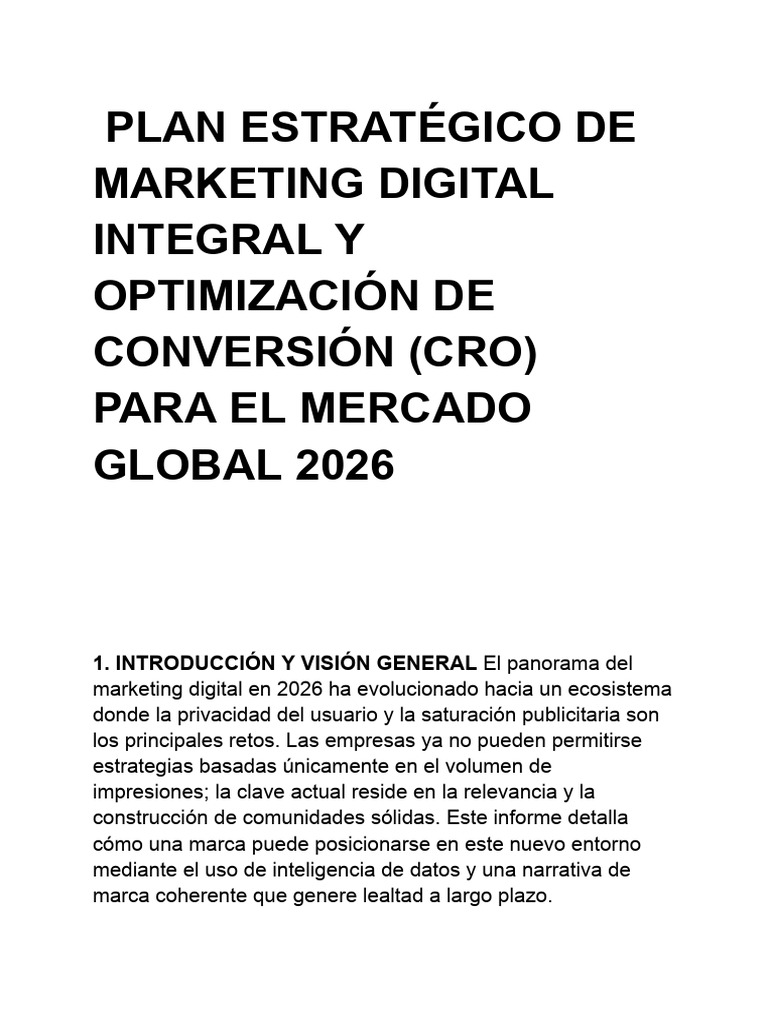 Estrategia de Marketing | PDF | Posicionamiento en buscadores | Marketing