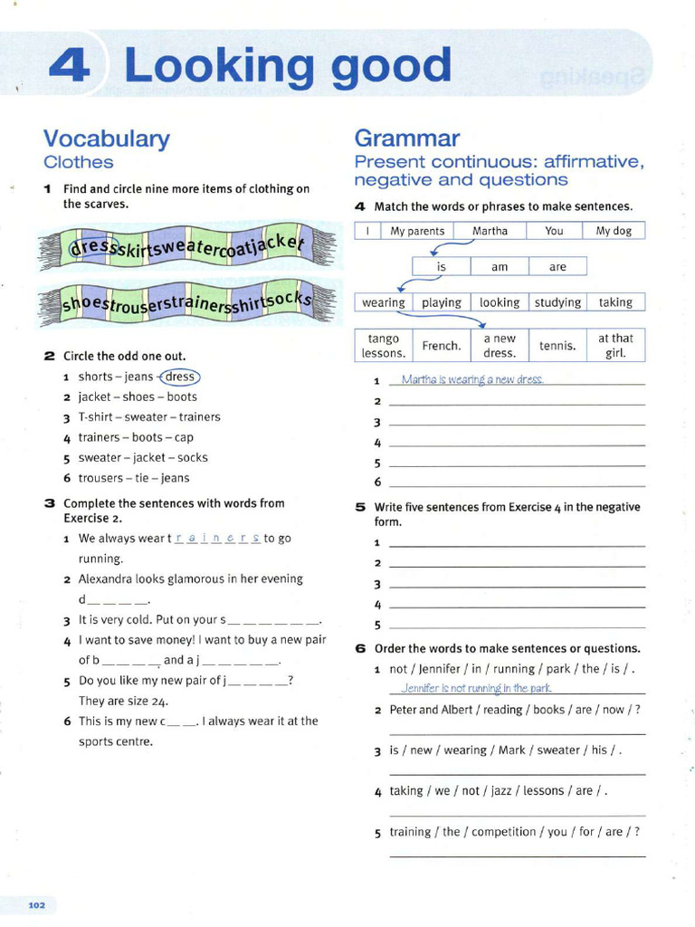 on the pulse 1 2°- UNIT 4 ACTIVITY BOOK | PDF