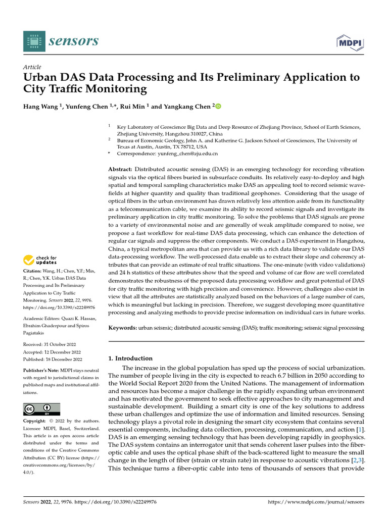 Wang 等 - 2022 - Urban DAS Data Processing and Its Preliminary ...
