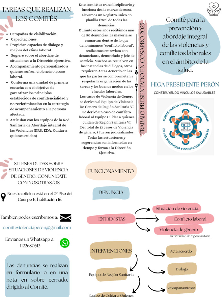 Comité para la prevención y abordaje integral de las violencias en el ...