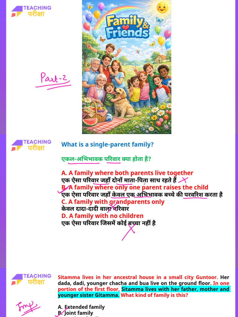 EVS-Family and Friends Part - 2 | PDF
