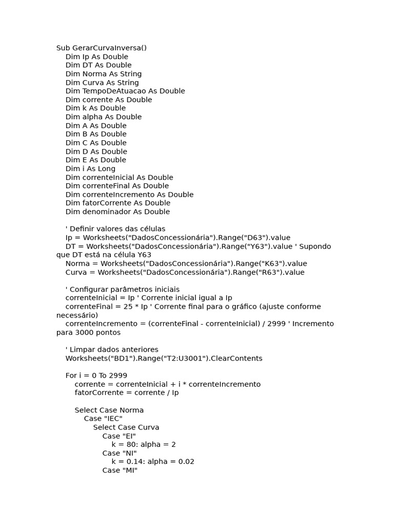 Módulo 31 - 1 Coordenograma 2023 Com VBA | PDF