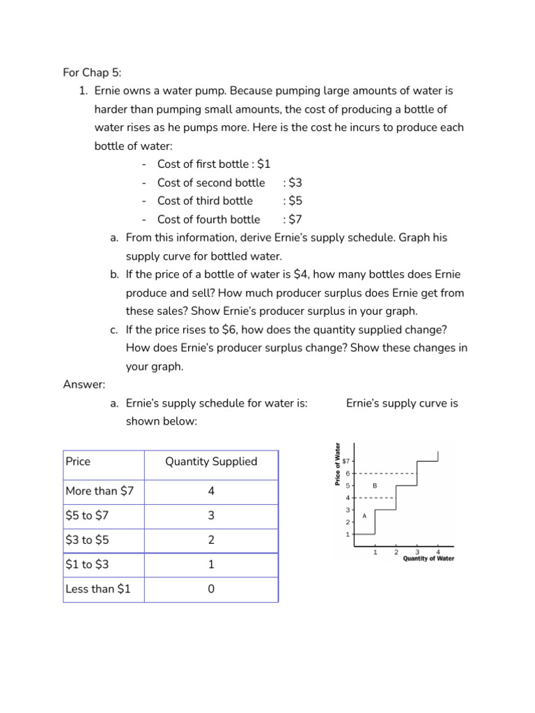 Final Review - With Answer | PDF | Marginal Cost | Profit (Economics)