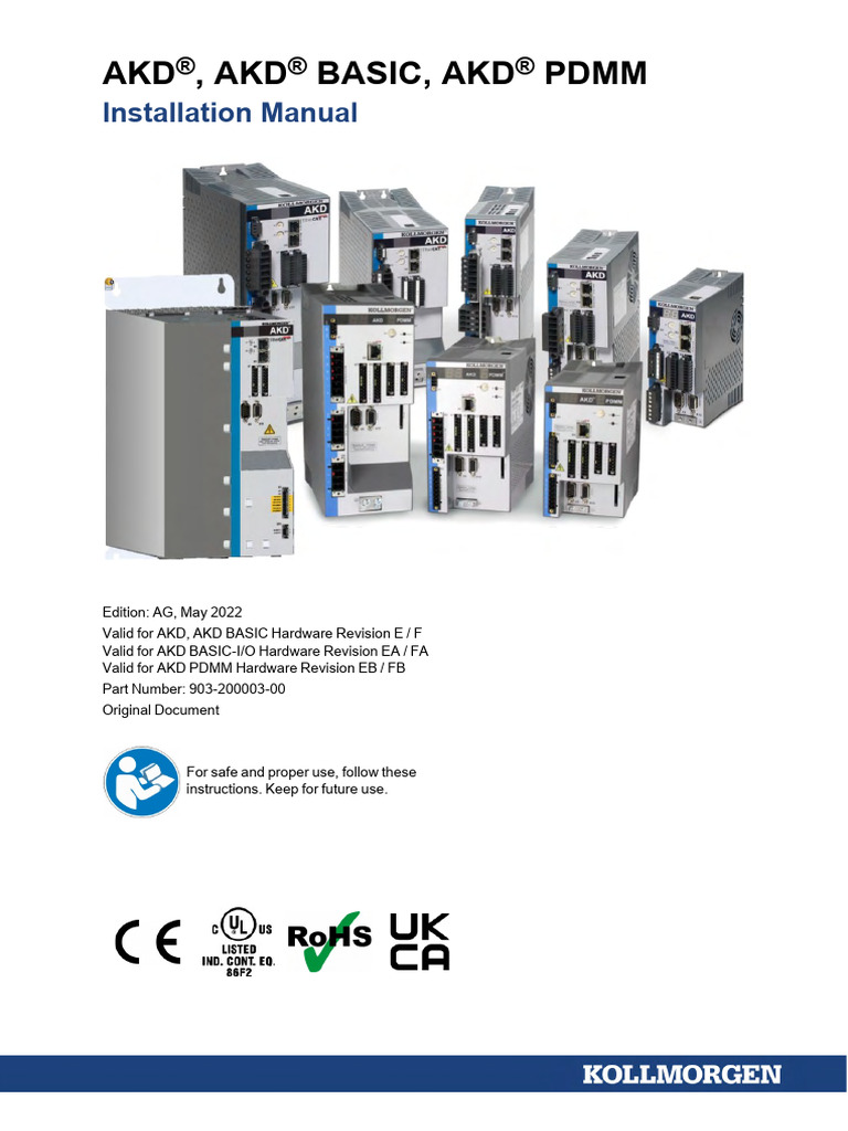 AKD Installation Manual English - AKD_Datasheet_Installation_Manual ...