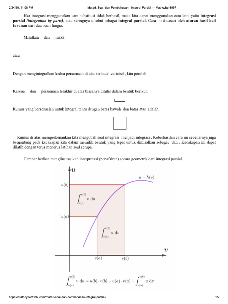 Contoh Model Geometri Integral | PDF