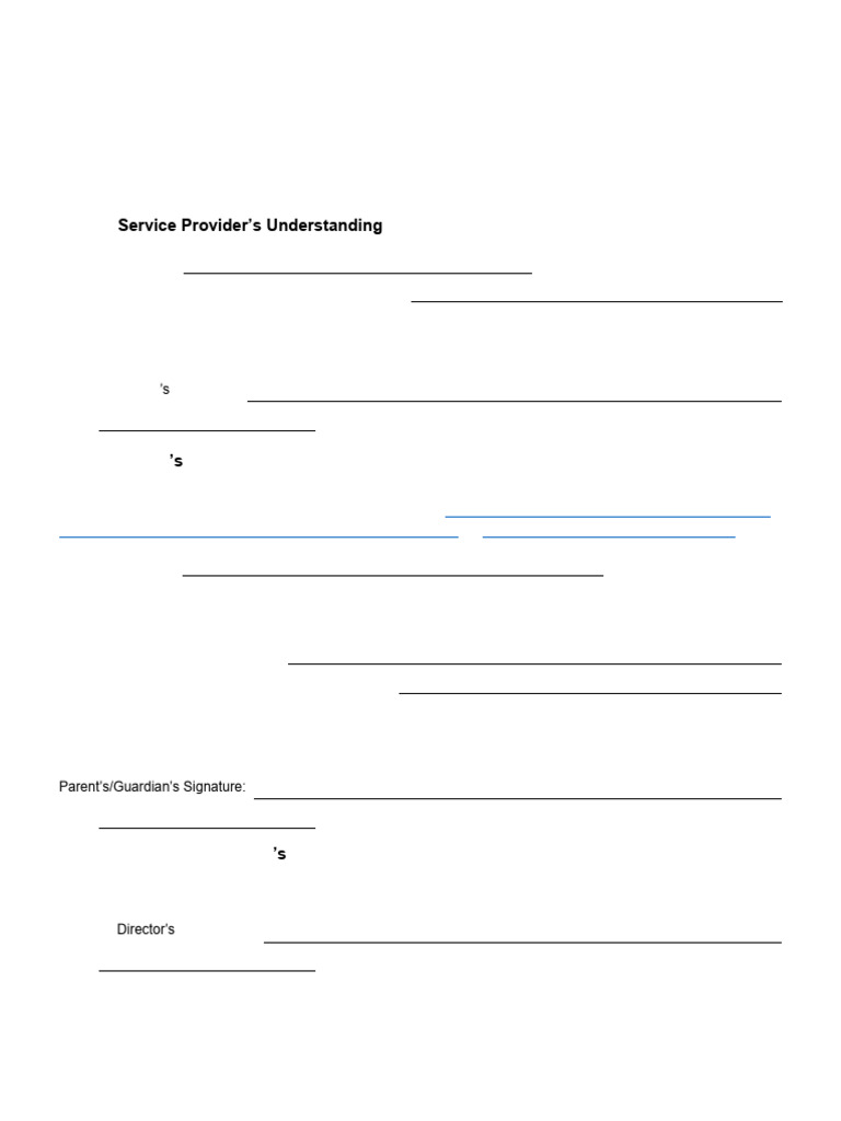 Main Form Ocfs 5014 Parental Consent Form New York | PDF | Section 504 ...