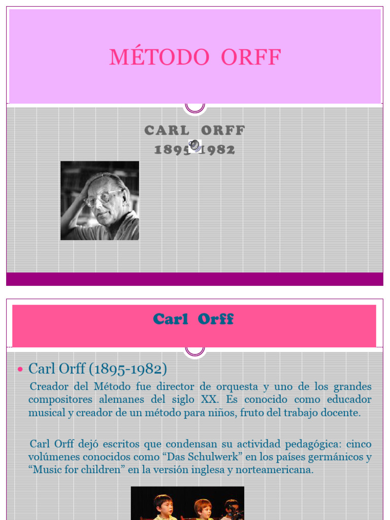 Método Orff | PDF