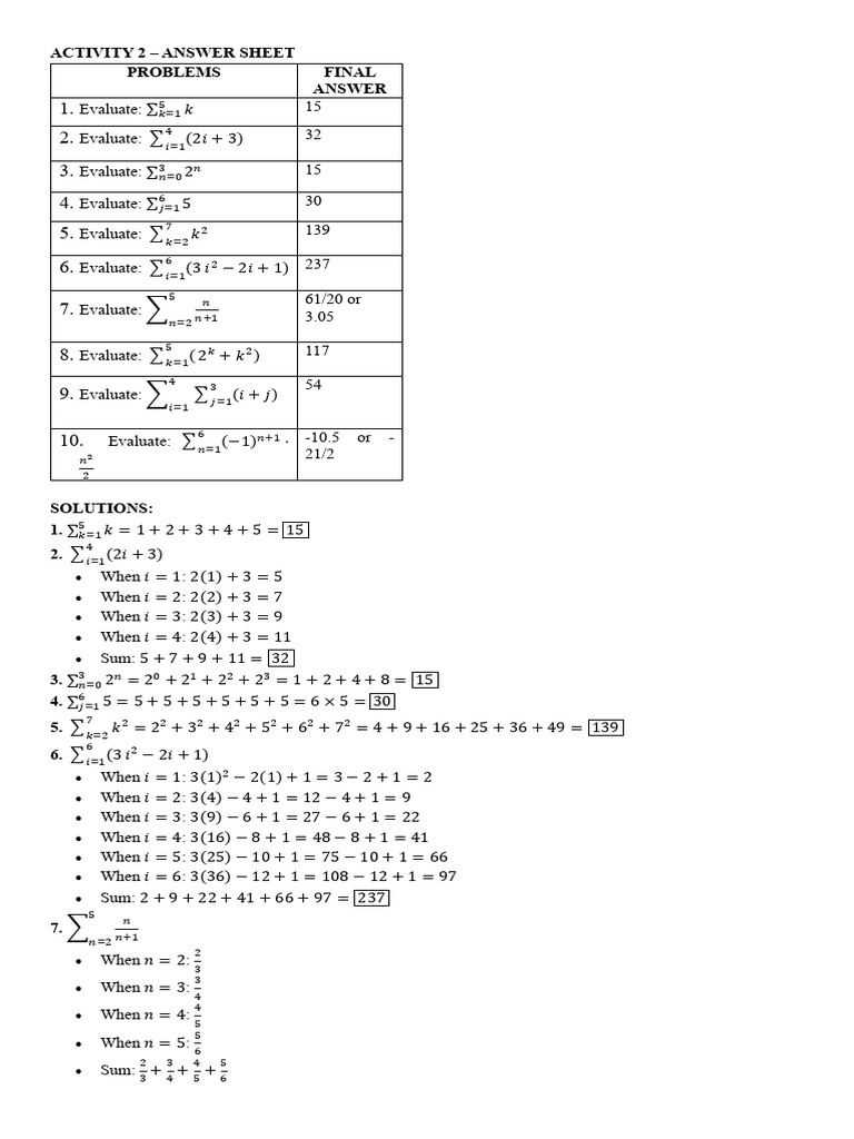 Activity 2-3 - Answer Sheet | PDF | Chess | Chess Theory