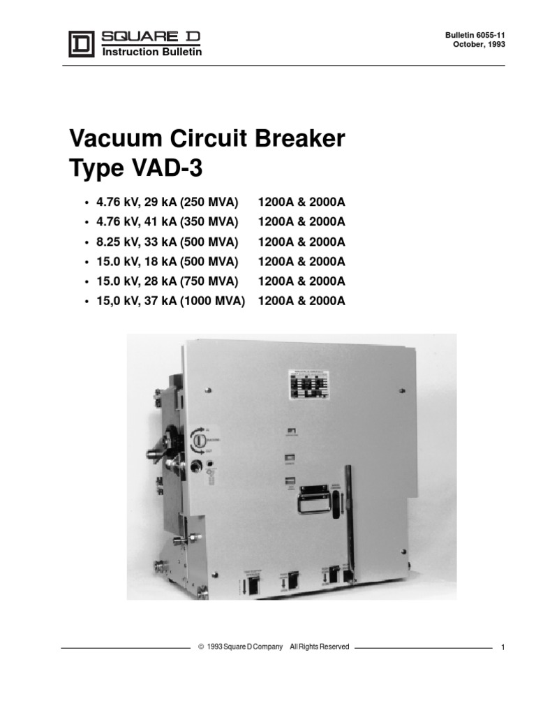 VCB Relay High Voltage