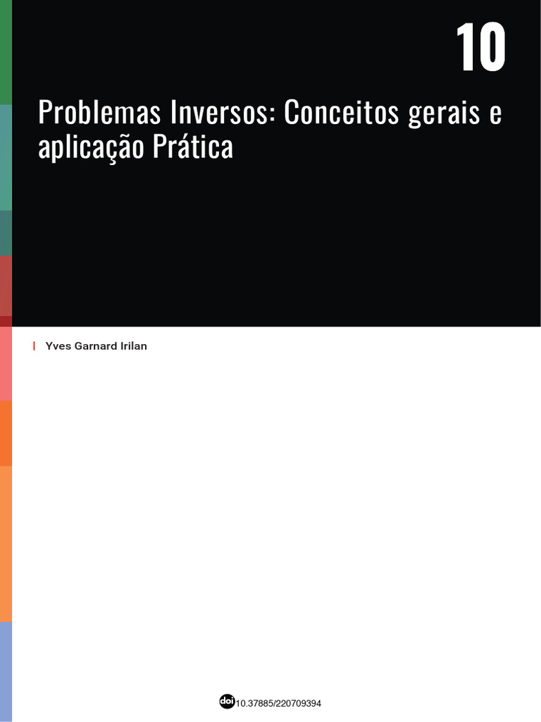 Problemas Inversos Conceitos Gerais e Aplicacoes | PDF | Método ...