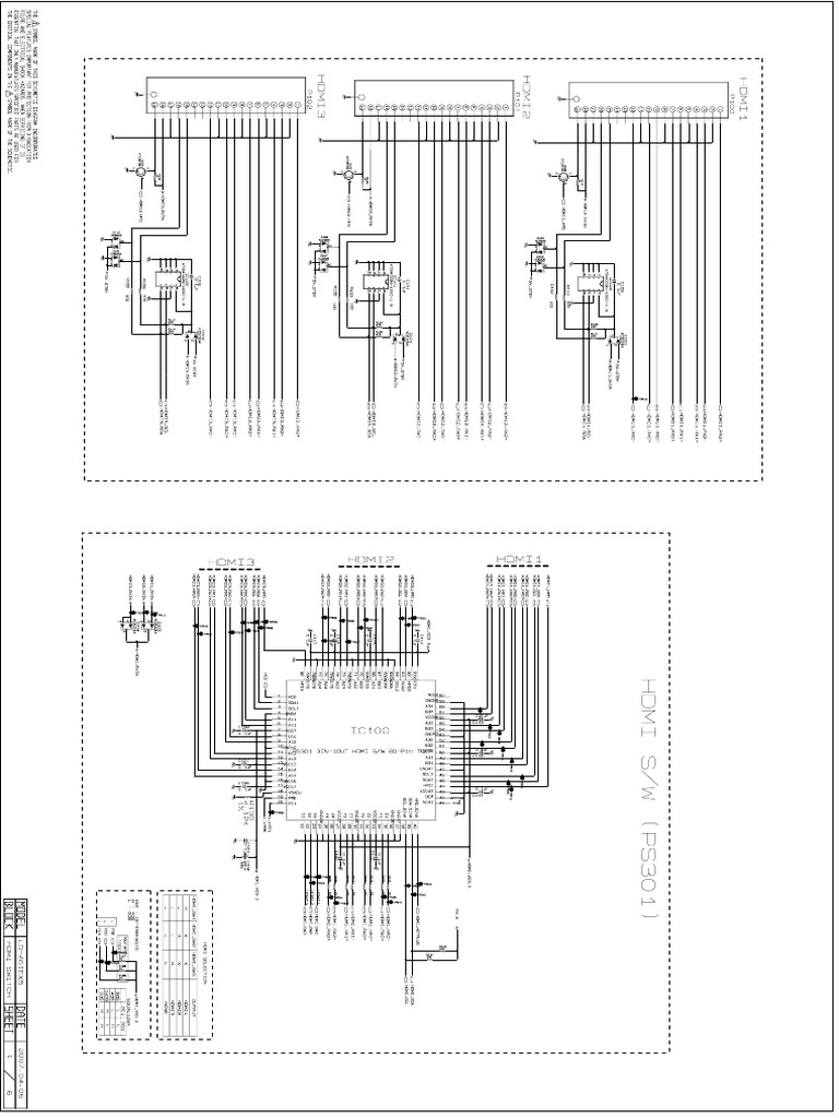 Diagrama LC4701SB Main PCB | PDF