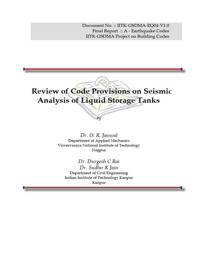 Tank Review Analysis | PDF | Pressure | Fluid Dynamics