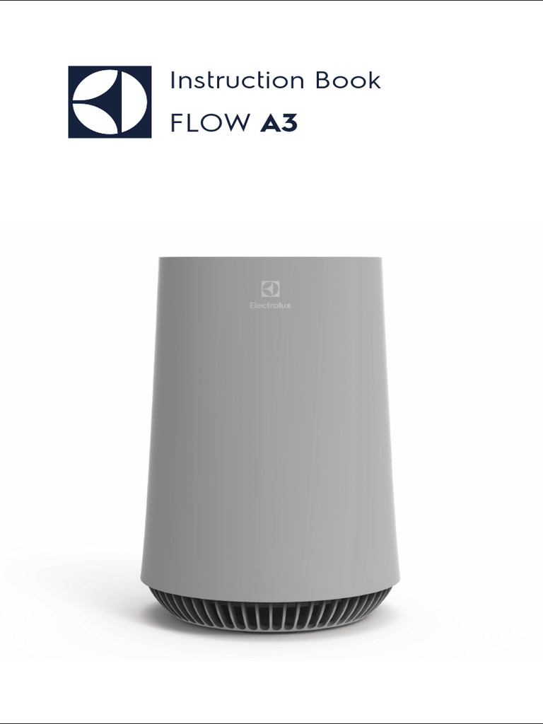Flow A3 Air Cleaner Manual-English | PDF | Electrical Equipment ...
