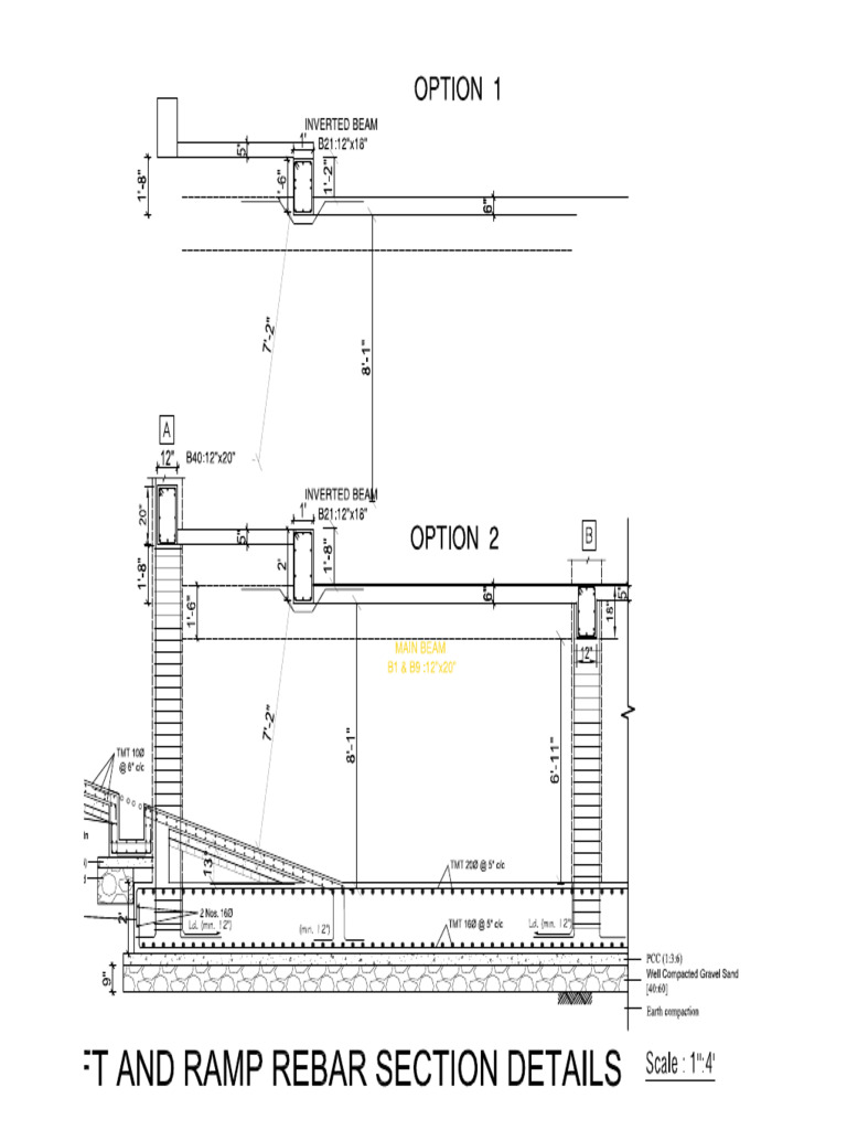 Inverted Beam Details | PDF