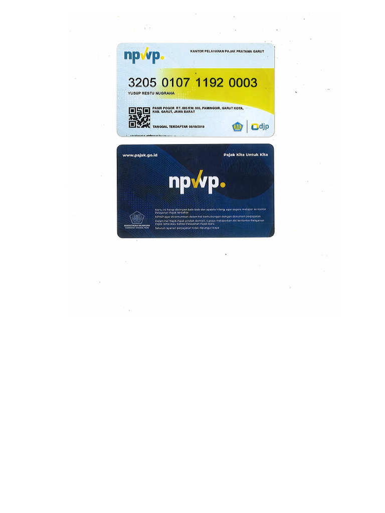 NPWP | PDF