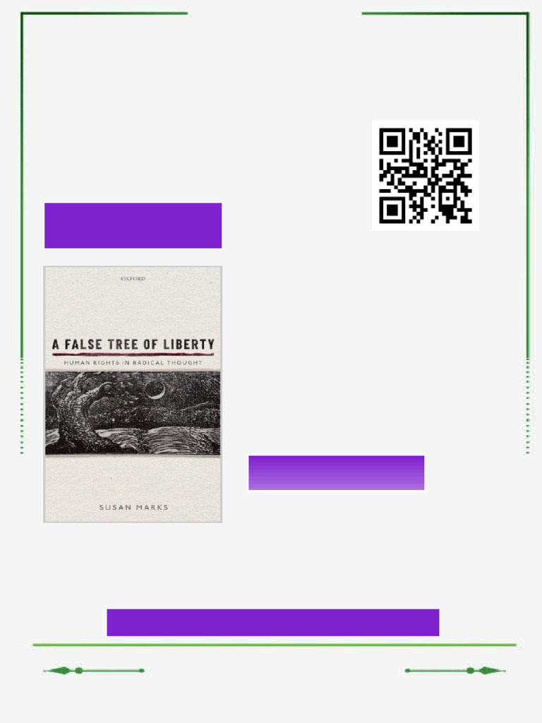 A False Tree of Liberty: Human Rights In Radical Thought Susan Marks ...