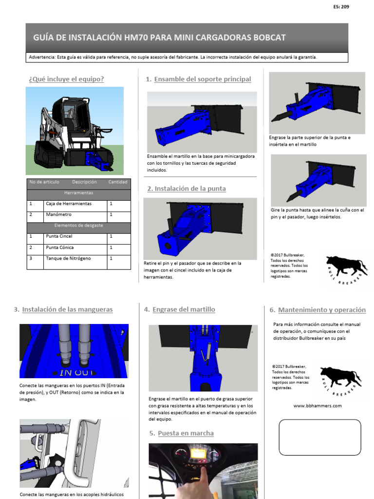Guia de Instalacion Hm70 | PDF