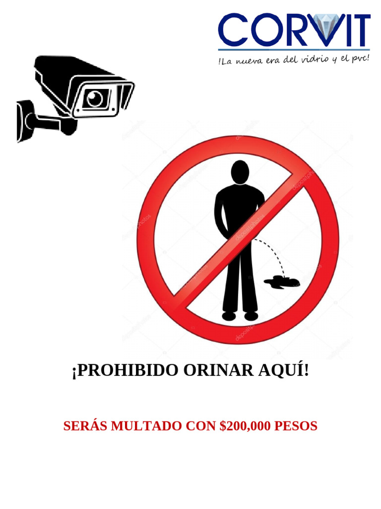 Prohibido Orinar Aquí | PDF