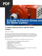 A Guide To Electric Drives and DC Motor Control