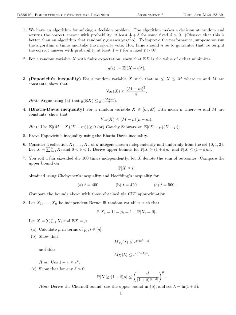 Assignment 2 | PDF | Algorithms | Mathematical Analysis