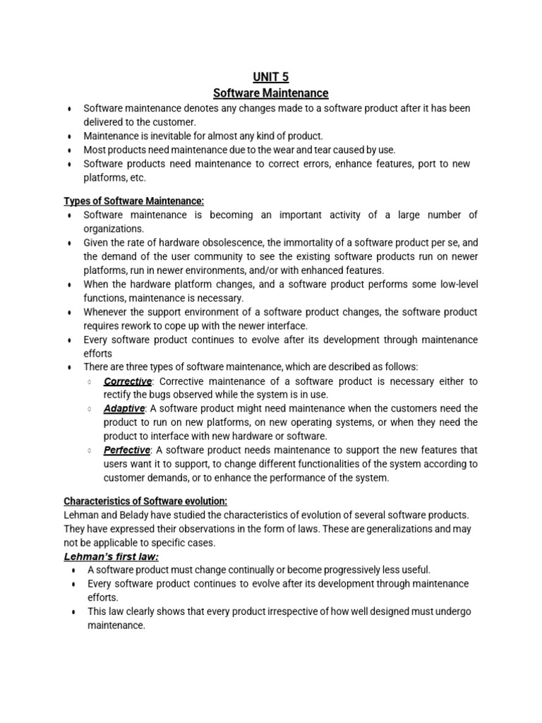 SE-Unit5 | PDF | Software | Software Development