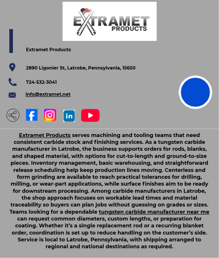 Extramet Products | PDF