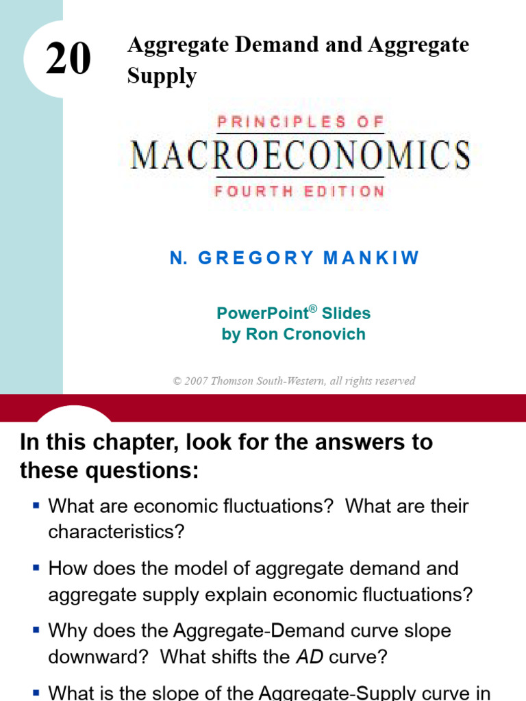 13-14 Aggregate Demand and Aggregate Supply (Complete).Ppt | PDF ...
