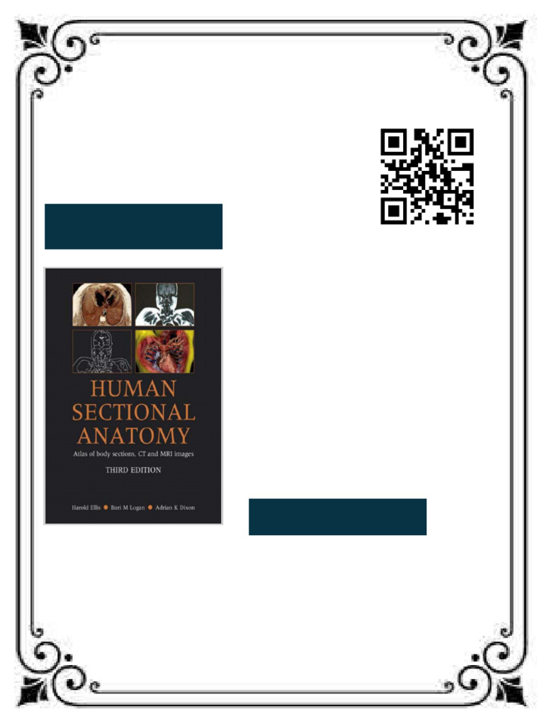 Human Sectional Anatomy Atlas of Body Sections CT and MRI Images 3rd ...