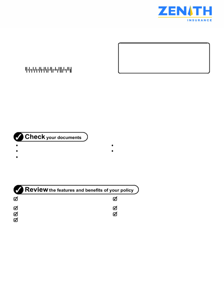 Policy Document | PDF | Insurance | Fee