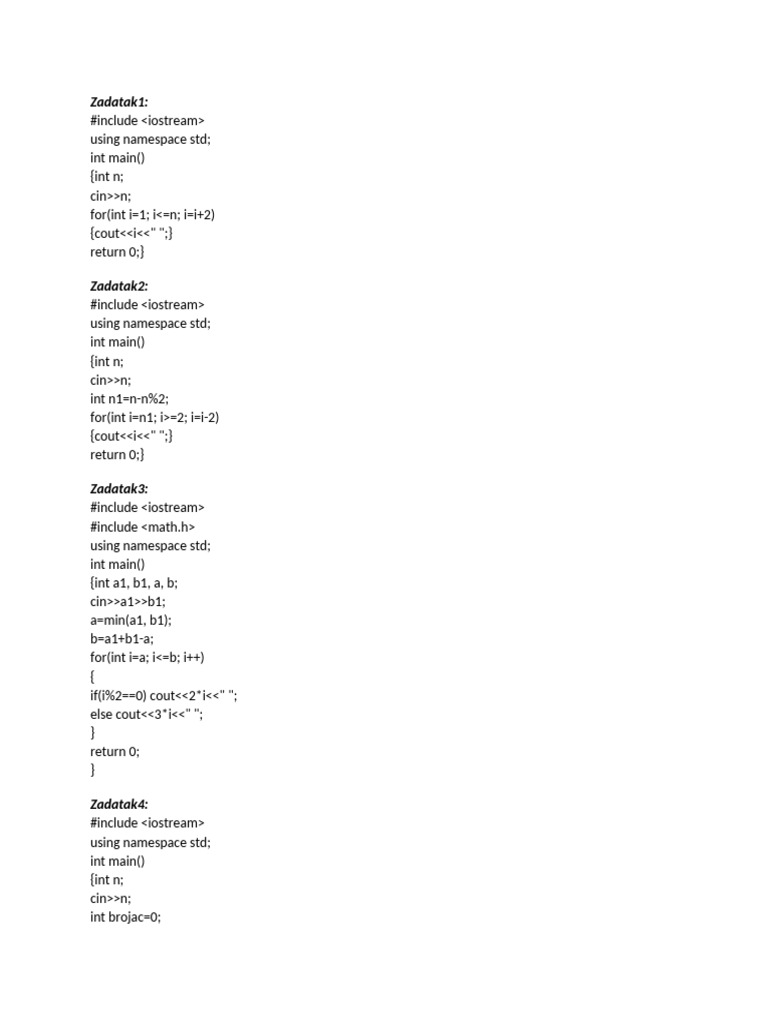 Informatika (Uvod U Petlje) | PDF | Naming Conventions | Computer ...