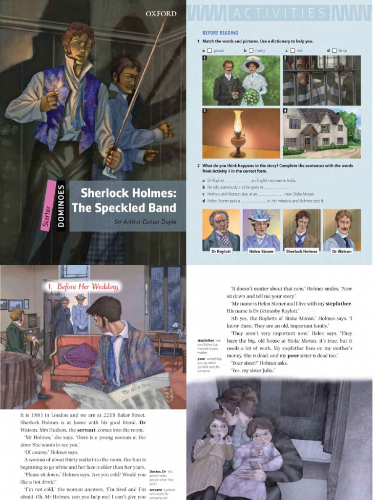 Sherlock Holmes and the Speckled Band Binder | PDF