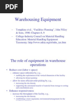 Warehouse Equipment